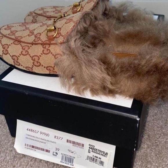 Gucci Princeton Canvas Loafers - Picture 6 of 6